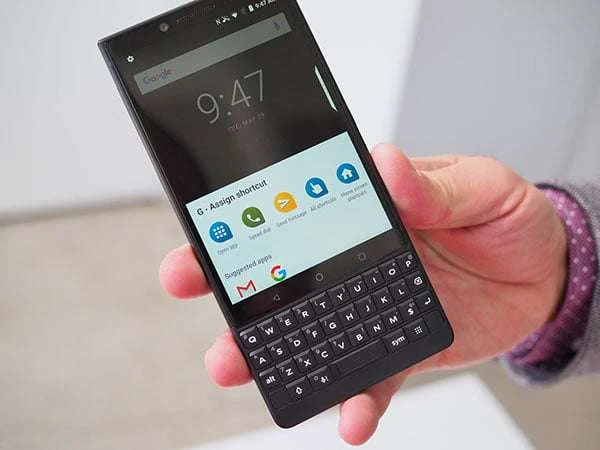 Các bước thay mặt kính Blackberry Key2