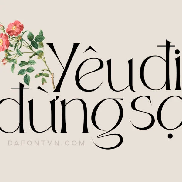 Tải Font Onteal Việt hóa mang đậm phong cách vintage