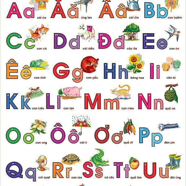 Bảng chữ cái tiếng Việt lớp 1 theo chuẩn bộ GD&ĐT và các mẹo giúp bé ham thích học chữ cái