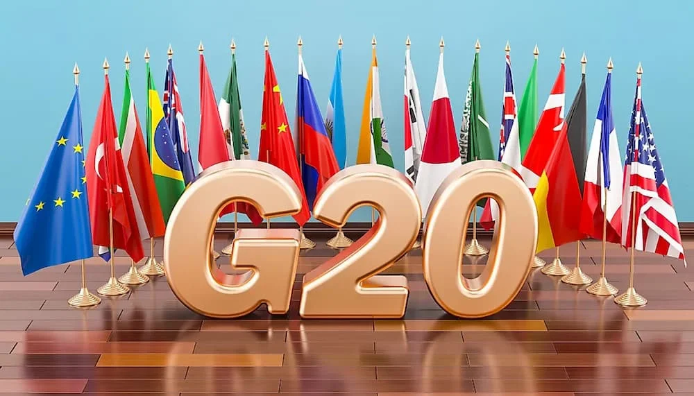G20 là một diễn đàn kinh tế toàn cầu gồm 20 nền kinh tế lớn nhất thế giới