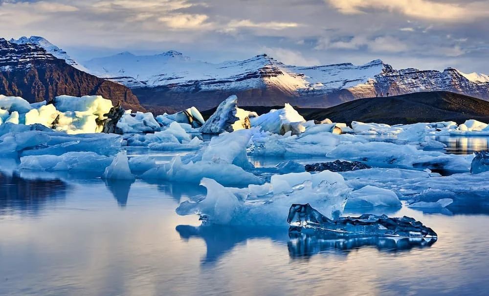 Hồ băng Jokulsarlon glacier lagoon