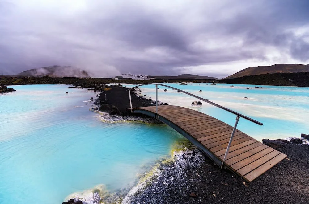 Suối nước nóng Blue Lagoon của Iceland