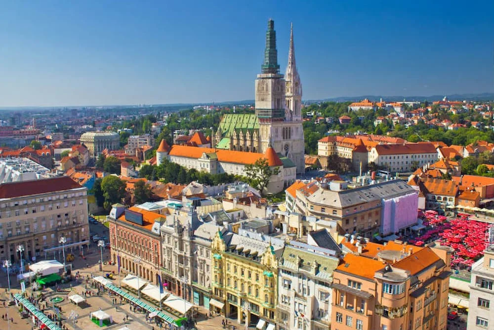 Thành phố Zagreb- thủ đô của Croatia