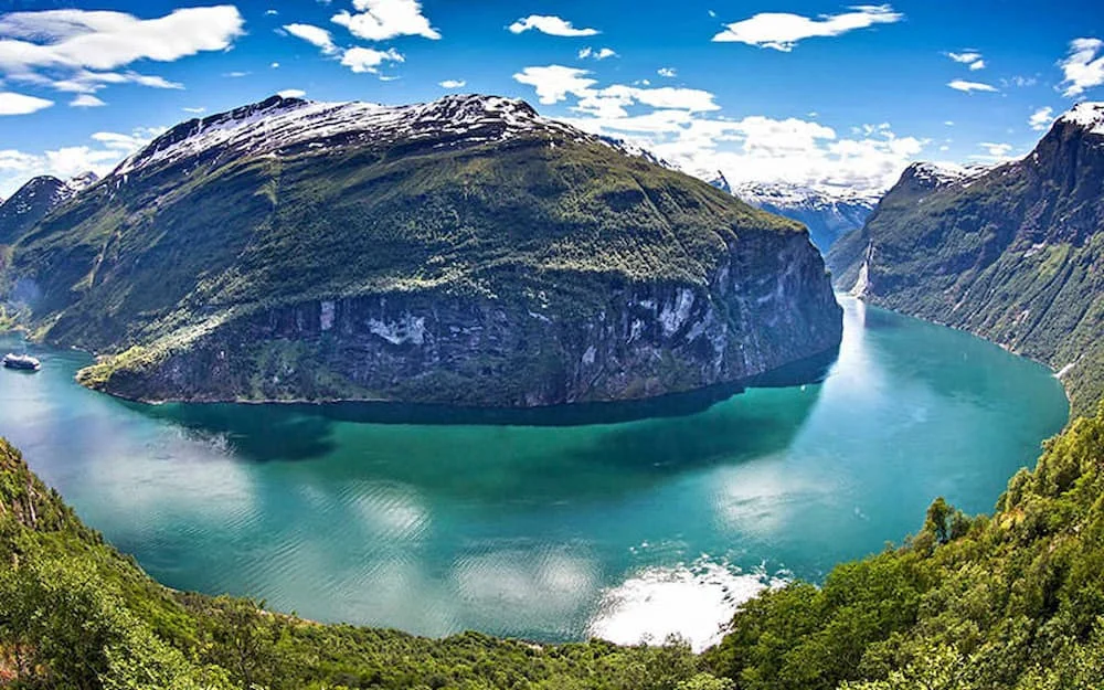 Vịnh hẹp Geiranger của Norway