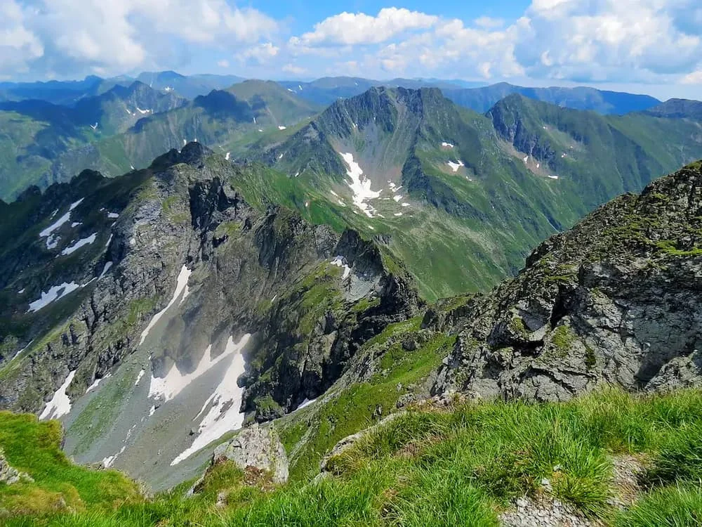 Dãy núi Carpathian của Romania