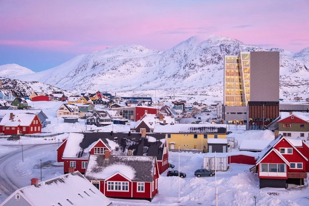 Thủ đô Nuuk của Greenland