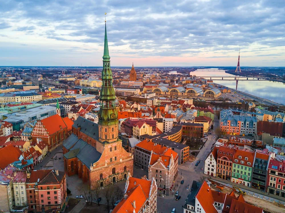 Thủ đô Riga của Latvia