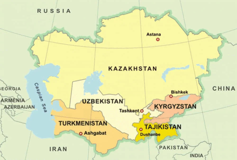Khu vực Trung Á