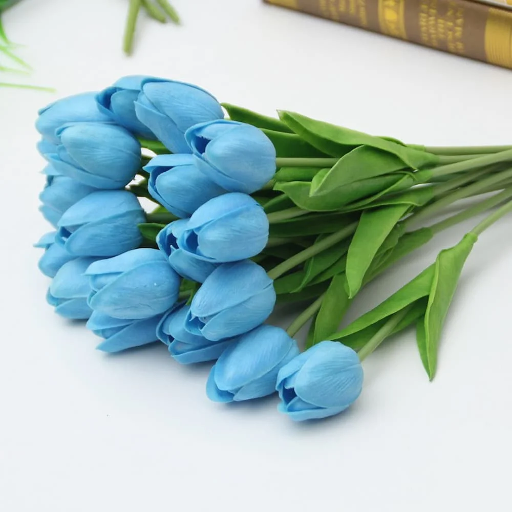 Hoa tulip xanh là loài hoa tượng trưng cho sự hy vọng