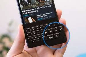 Chia sẻ kĩ hơn về phím đổi App của Blackberry KEY2