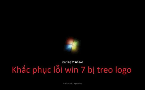 Hướng dẫn khắc phục tình trạng Windows 7 bị lỗi logo đơn giản nhất