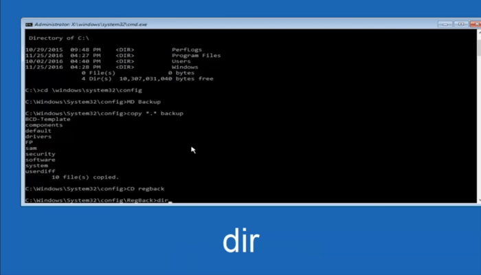 cách repair win 10