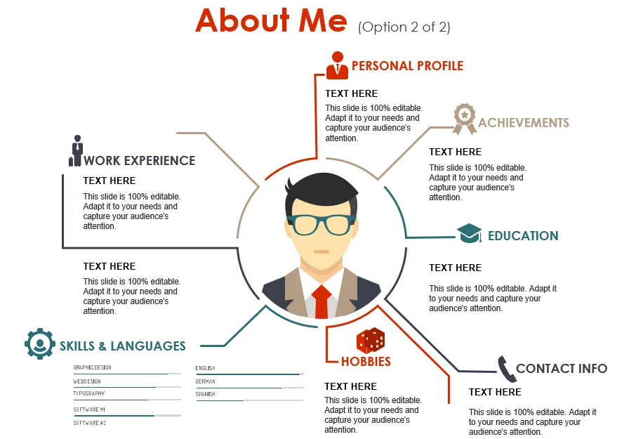 Mẫu PowerPoint giới thiệu bản thân 2